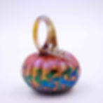 Thumbnail: Cantaloupe Glass Pumpkin
