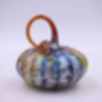 Thumbnail: Daffodil Day Patty Pan Glass Pumpkin