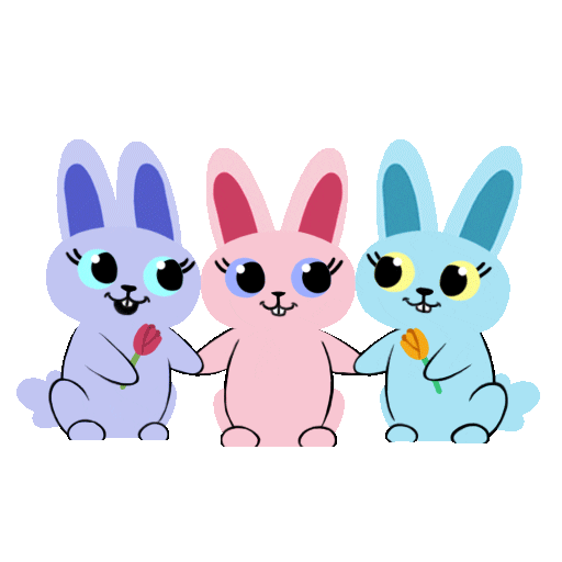 Doodle bunny gif womens day