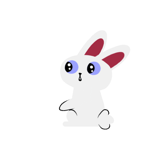 Doodle bunny gif exclamation mark