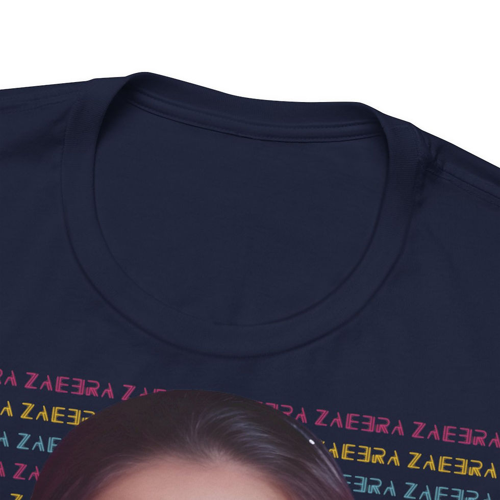 Miniaturbild: ART Collection ZAEERA, Unisex Shirt, Navy Blue, Zaeera