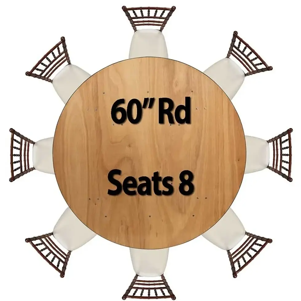 Thumbnail: 60" Round Table