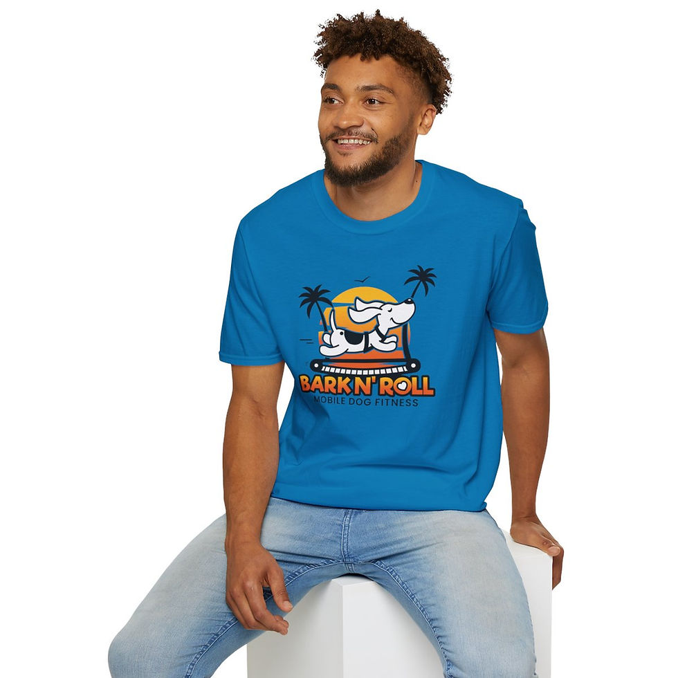 Thumbnail: Bark N' Roll Unisex Softstyle T-Shirt