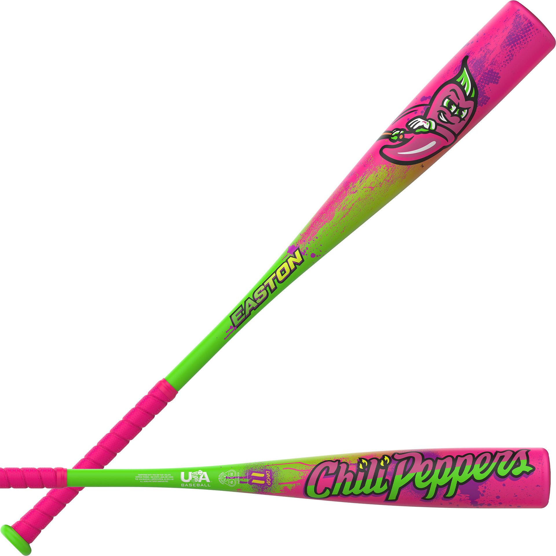 NEW 2027 Easton Chili Peppers USA (-11, -8) Baseball Bat EUS7CCP