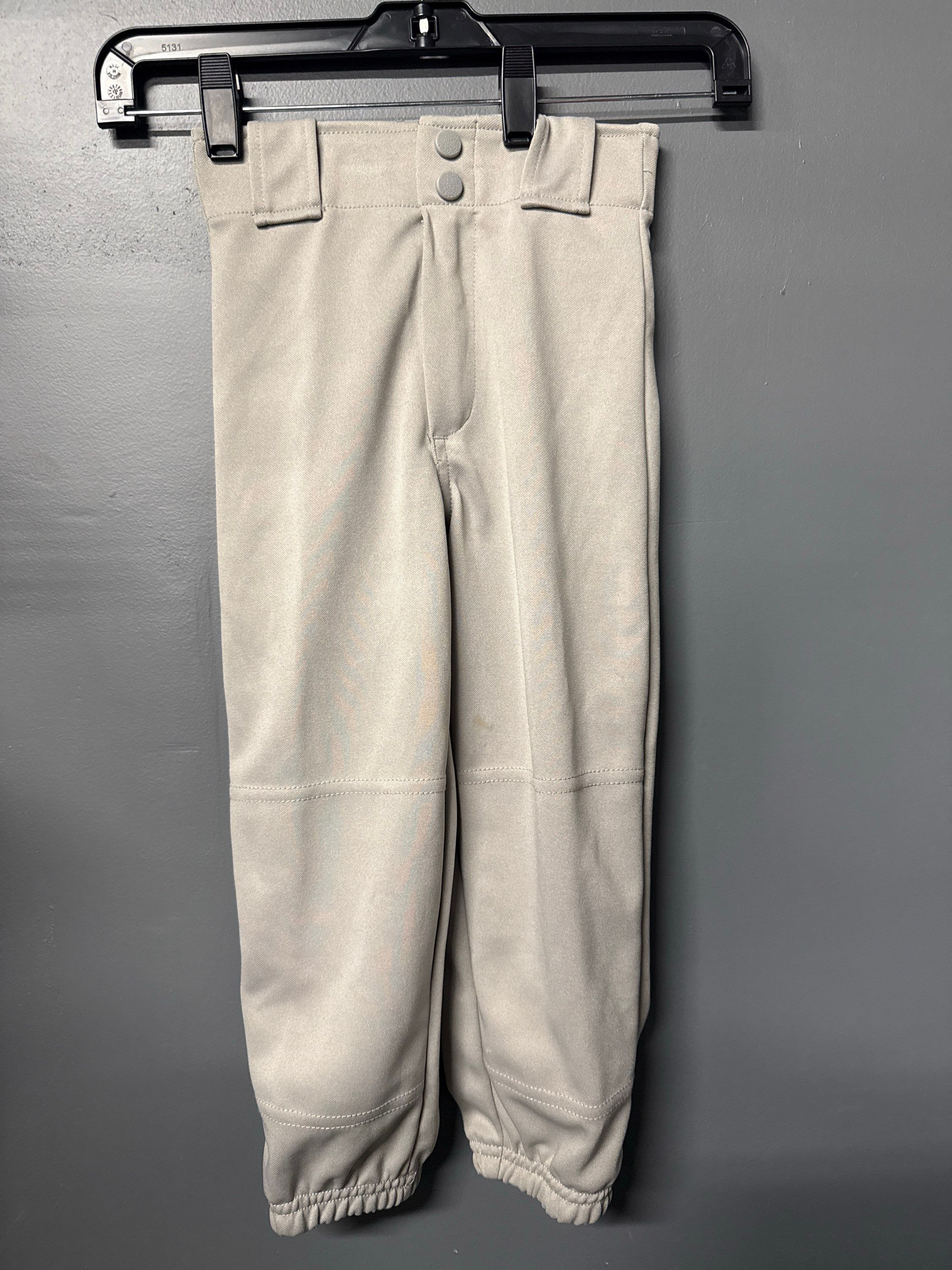 New Rawlings Grey Baseball Pants YXS