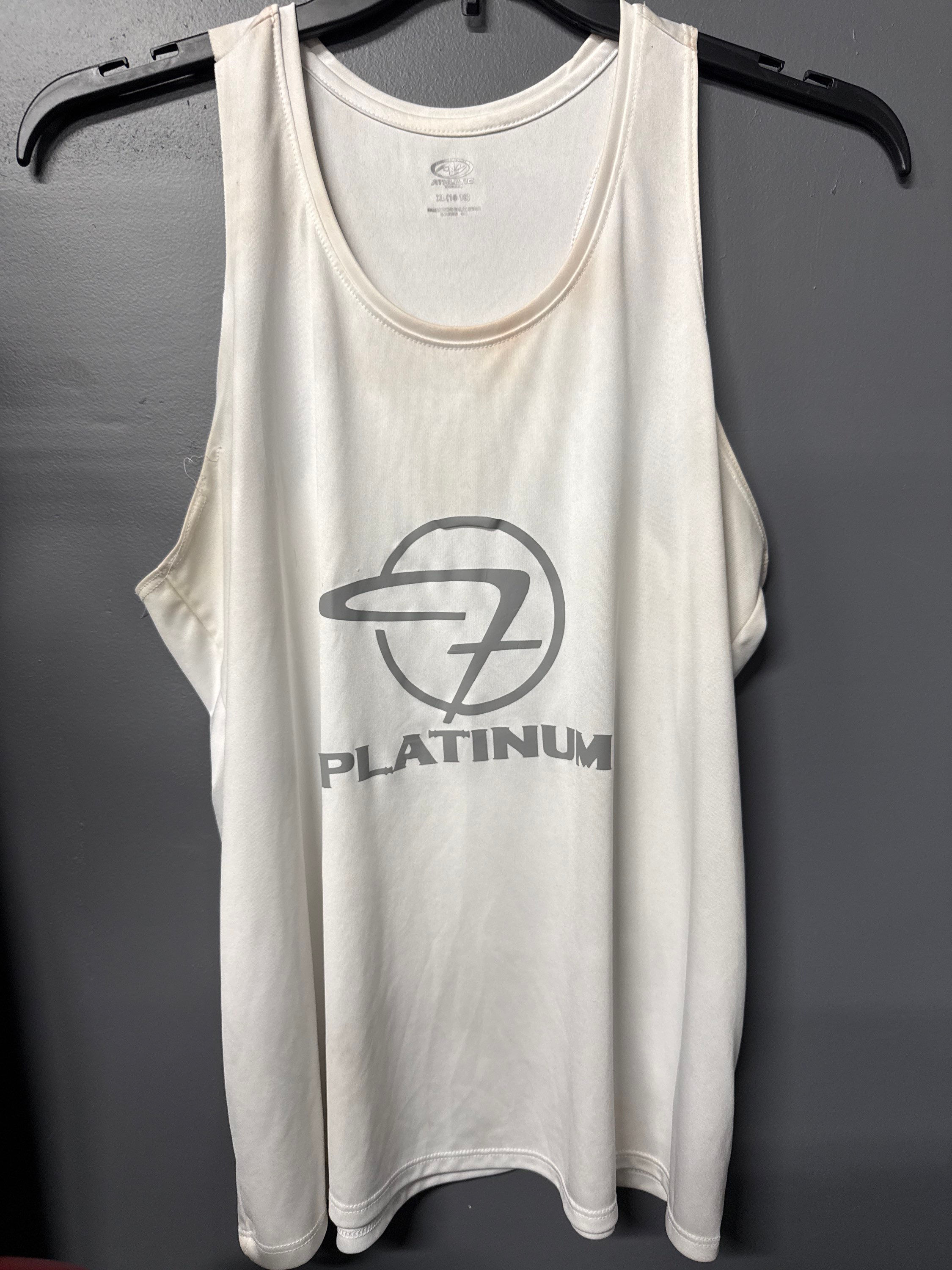 Fury Platinum White Tank Top AXL