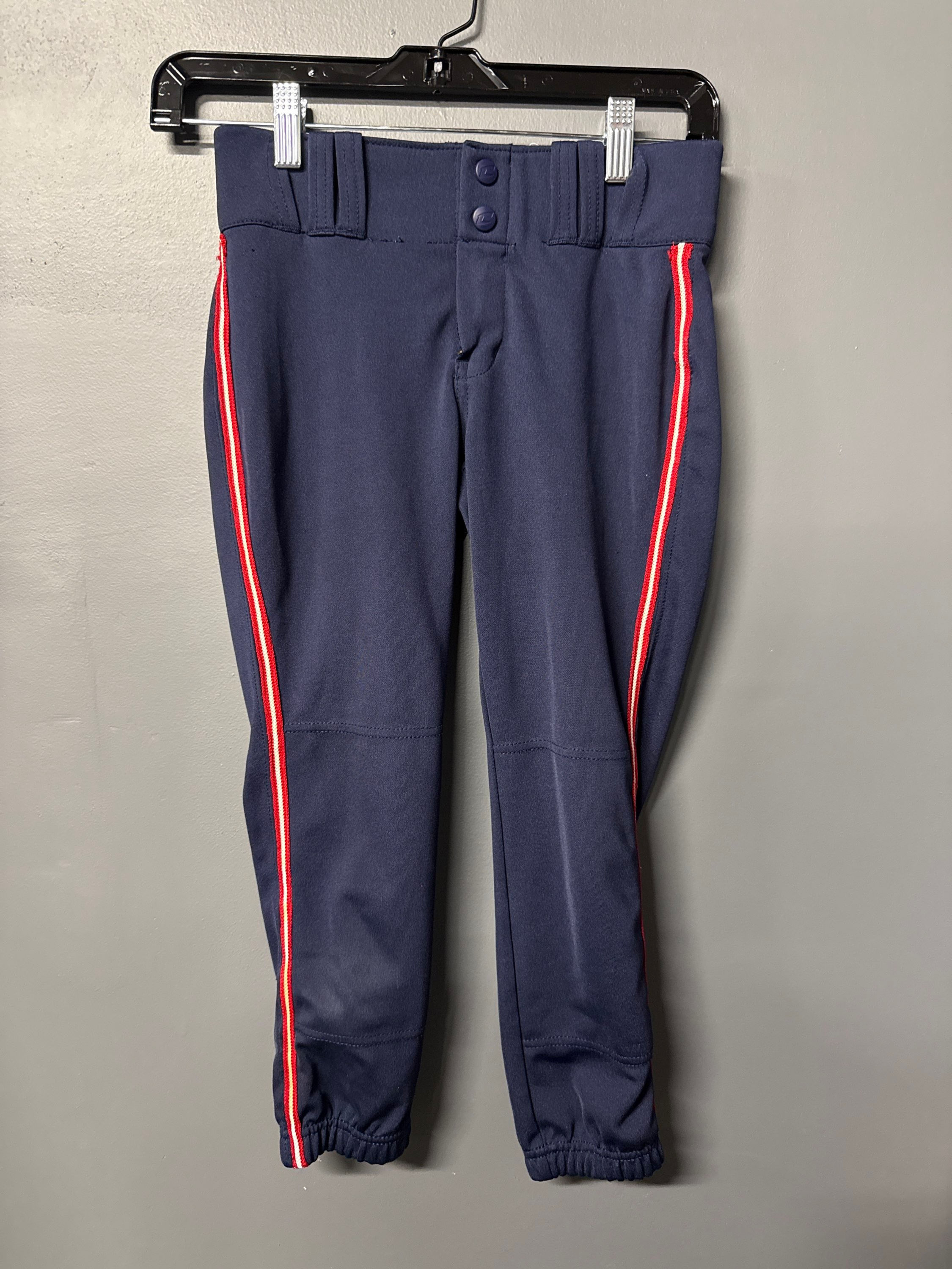 Champro Navy W/Red White Piping Pants YM