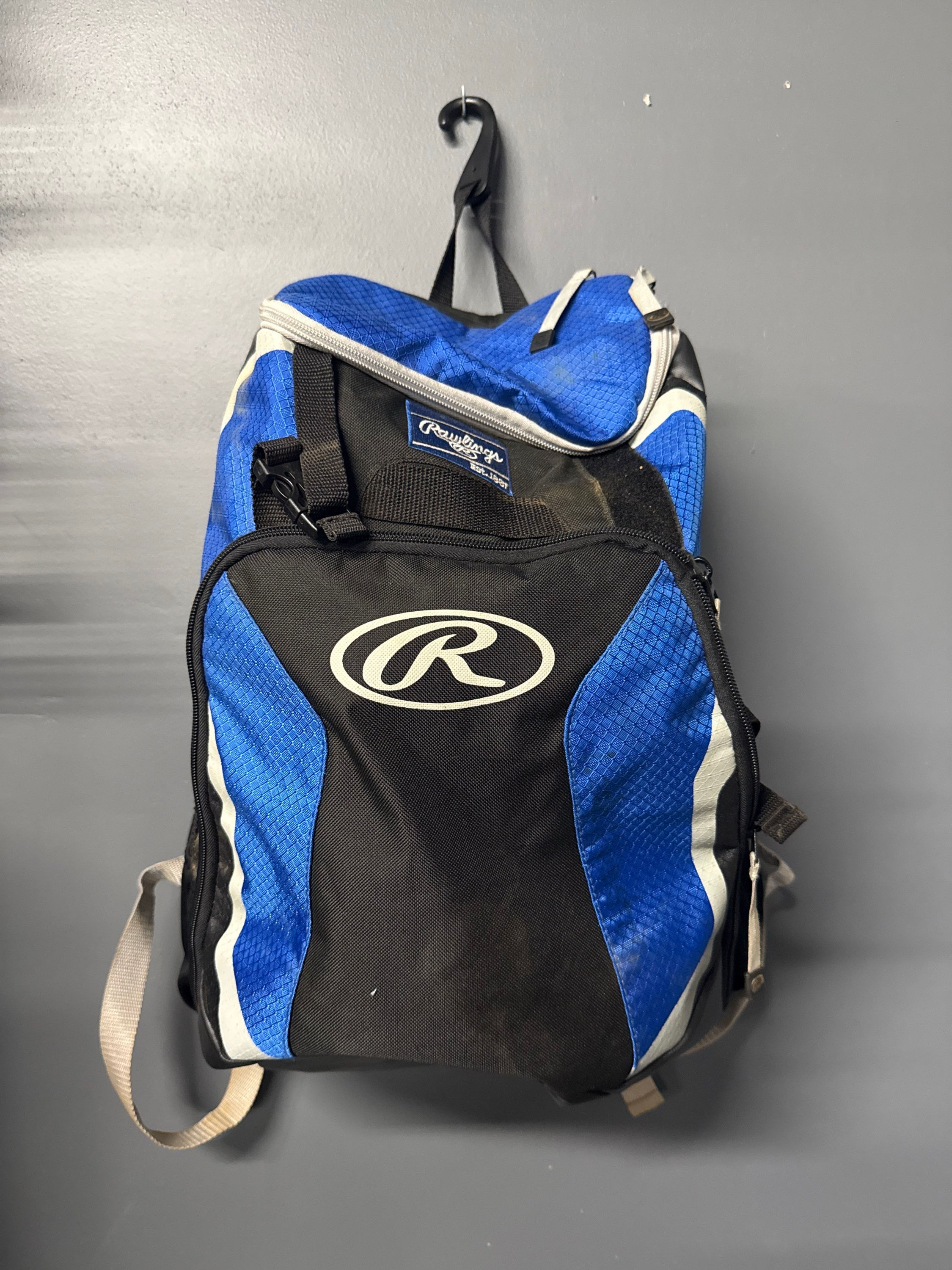 Rawlings Blue Black Bat Bag