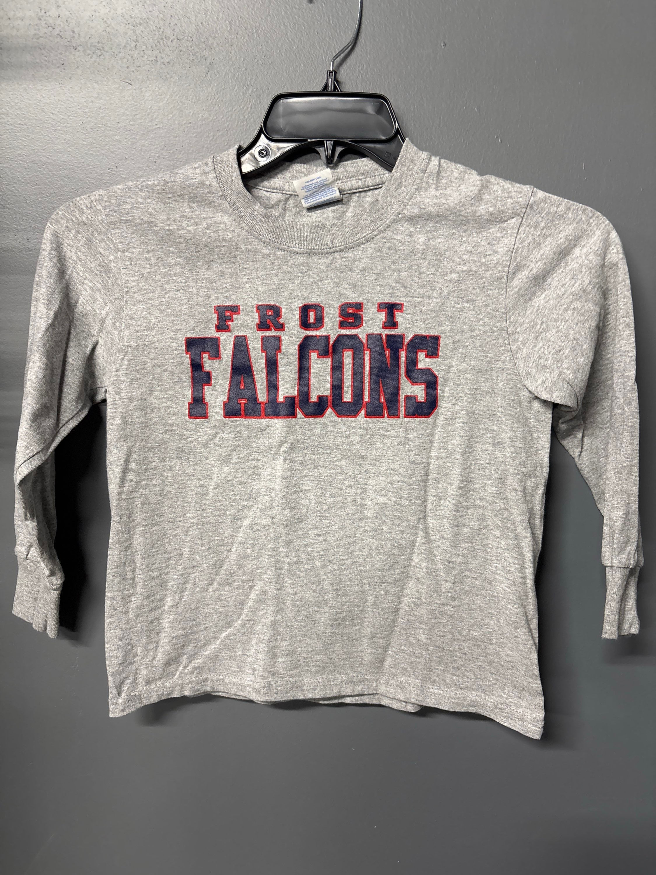 Frost Falcons Grey Long Sleeve Shirt YS