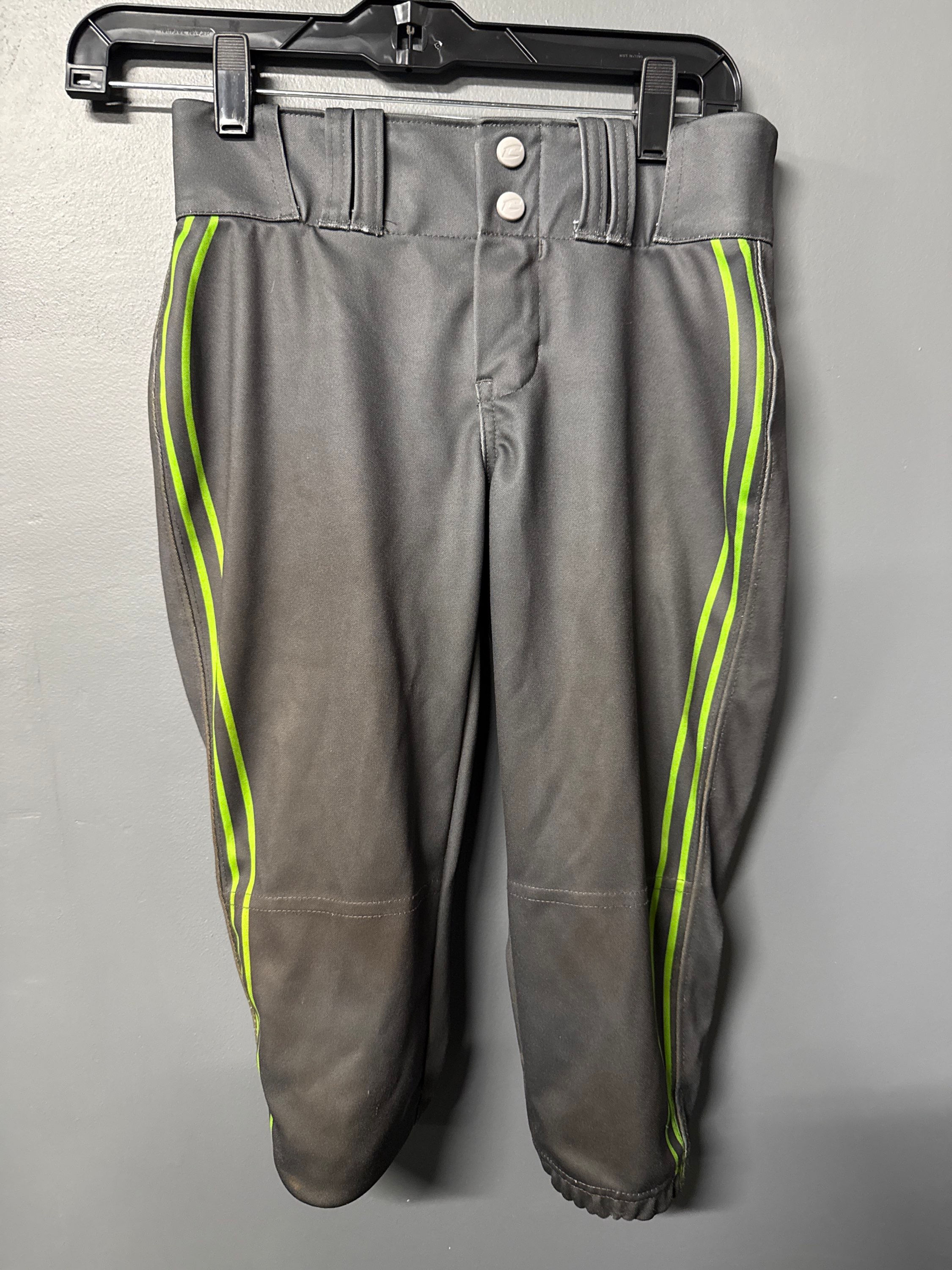 Champro Grey Green Softball Pants YL