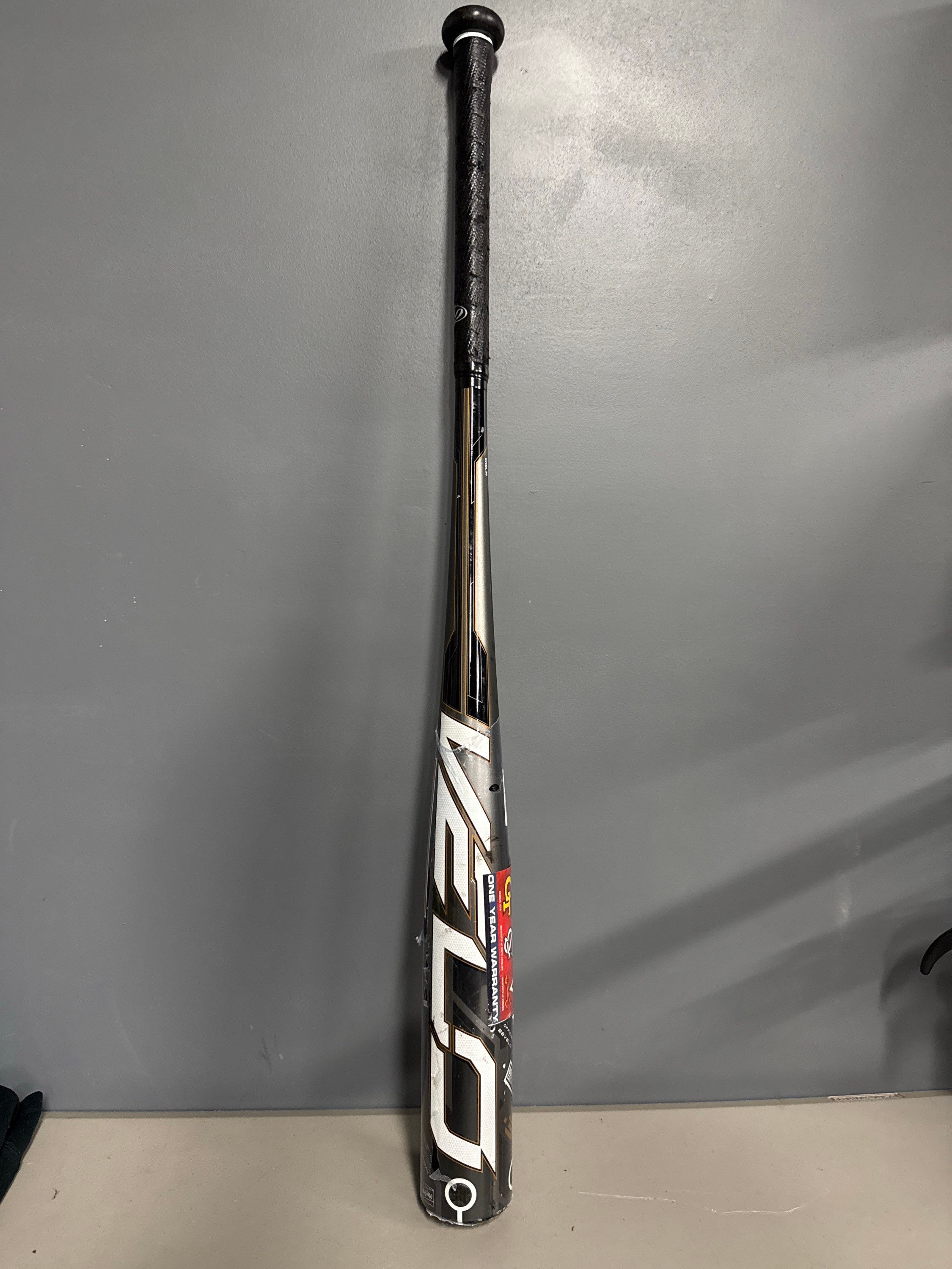 New 34" -3 Rawlings Velo BBCOR Baseball Bat (no warranty)