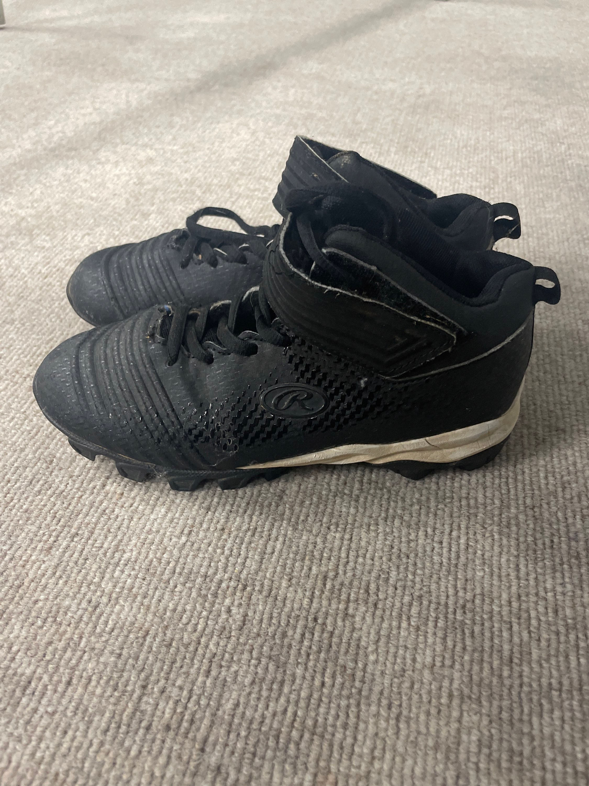 Rawlings Black Cleats