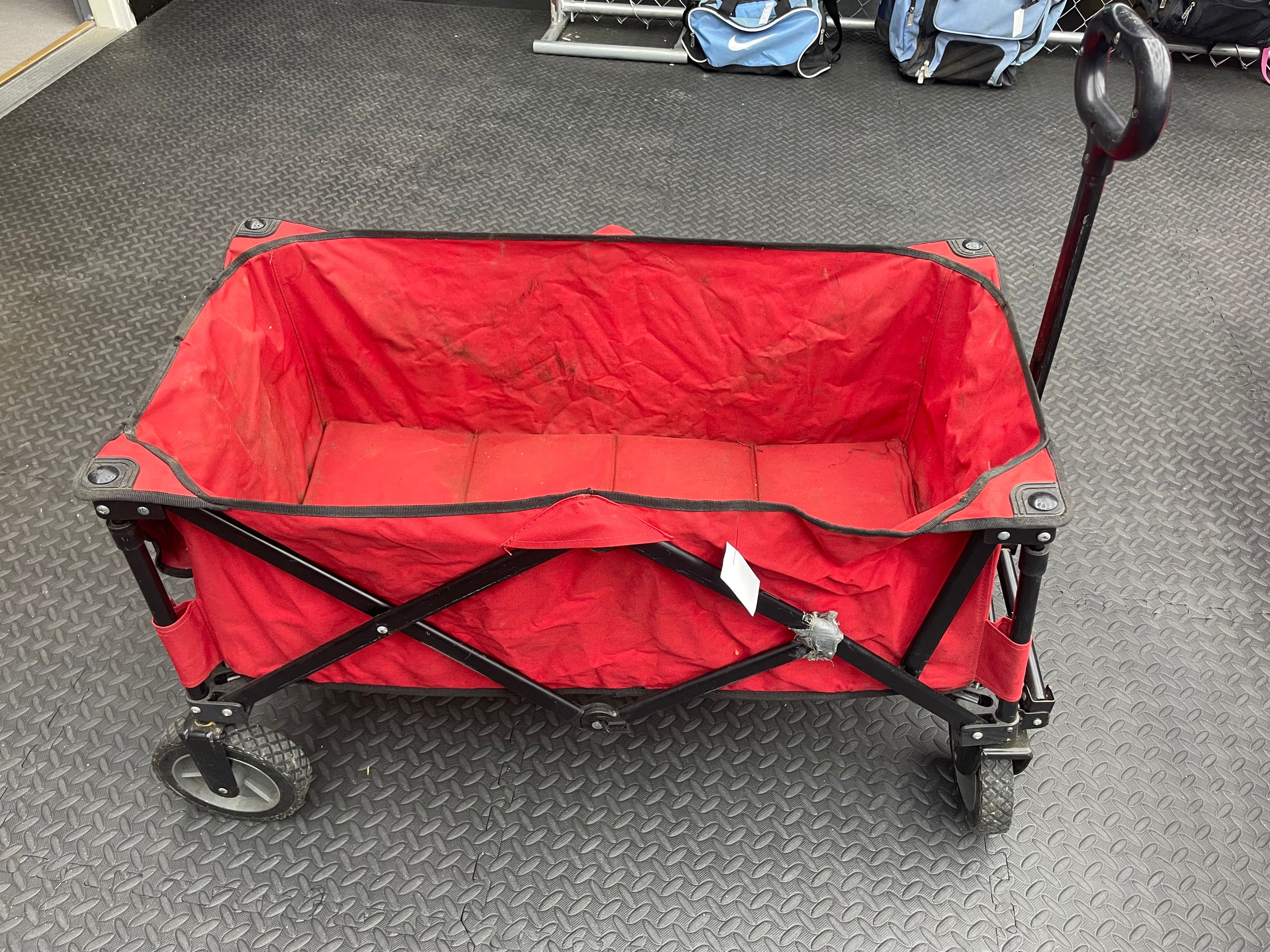 Red Wagon *Has broken Metal Bar*