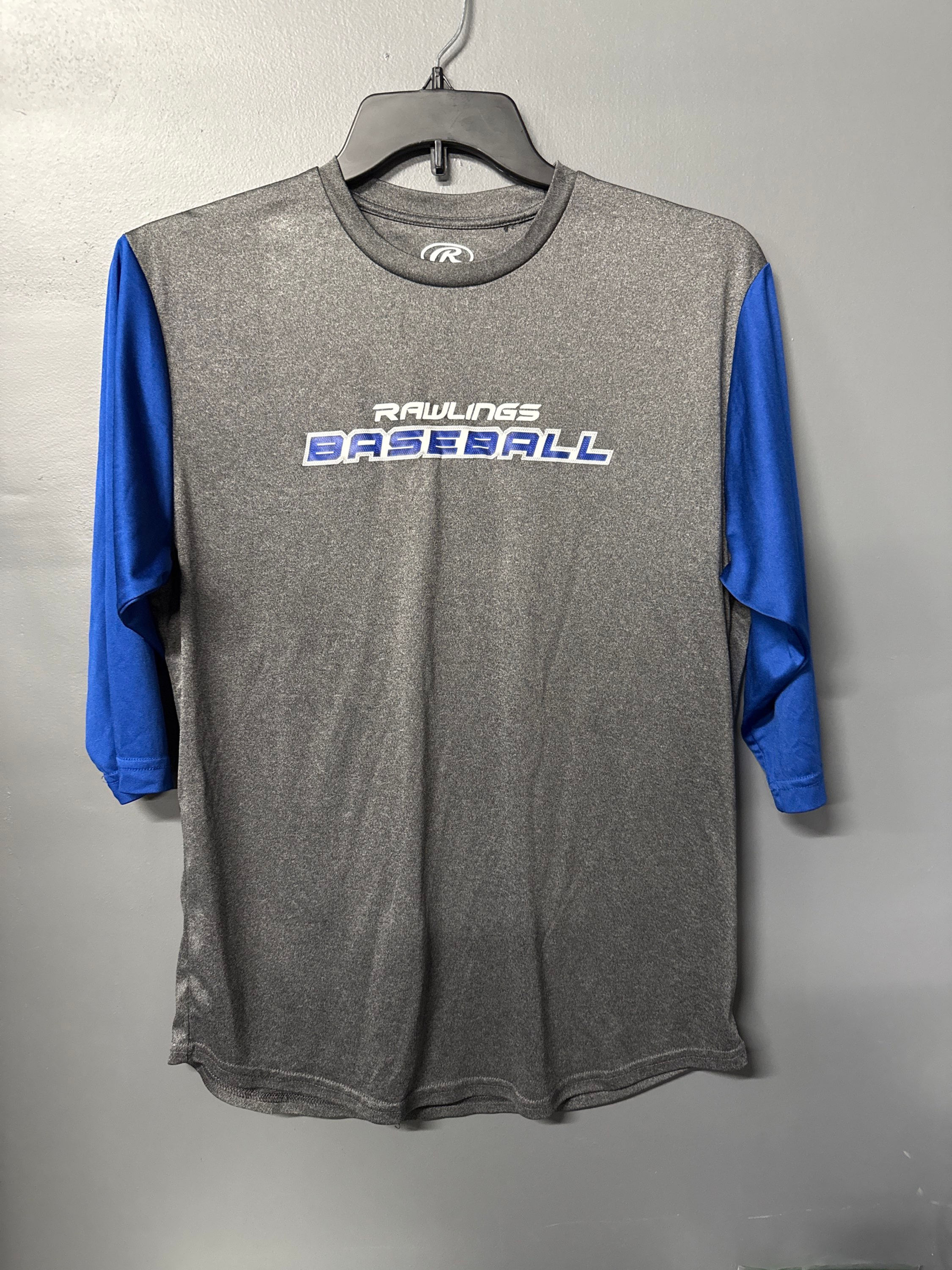 Rawlings Baseball Grey Raglan Shirt