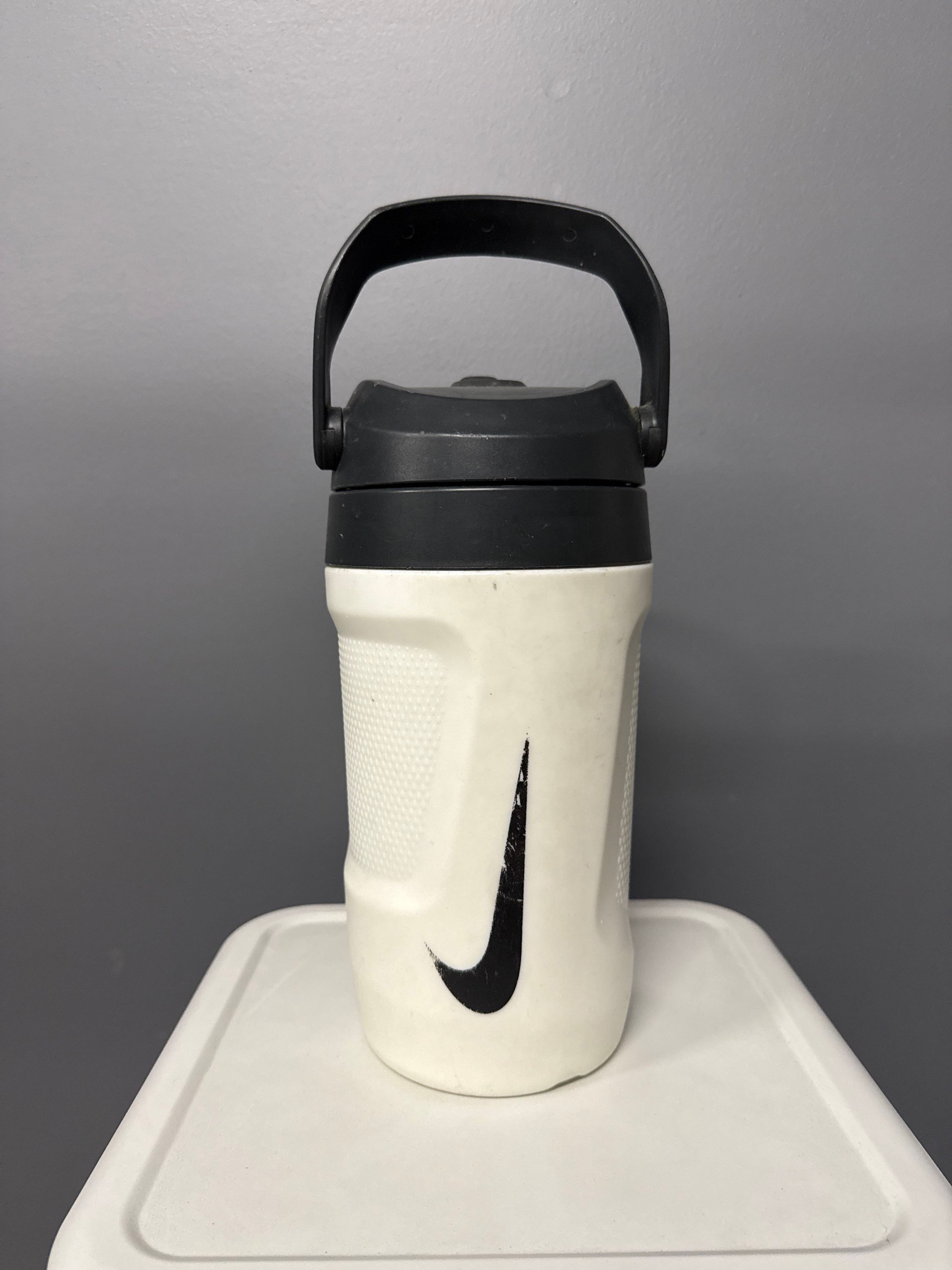 Nike White Water Bottle