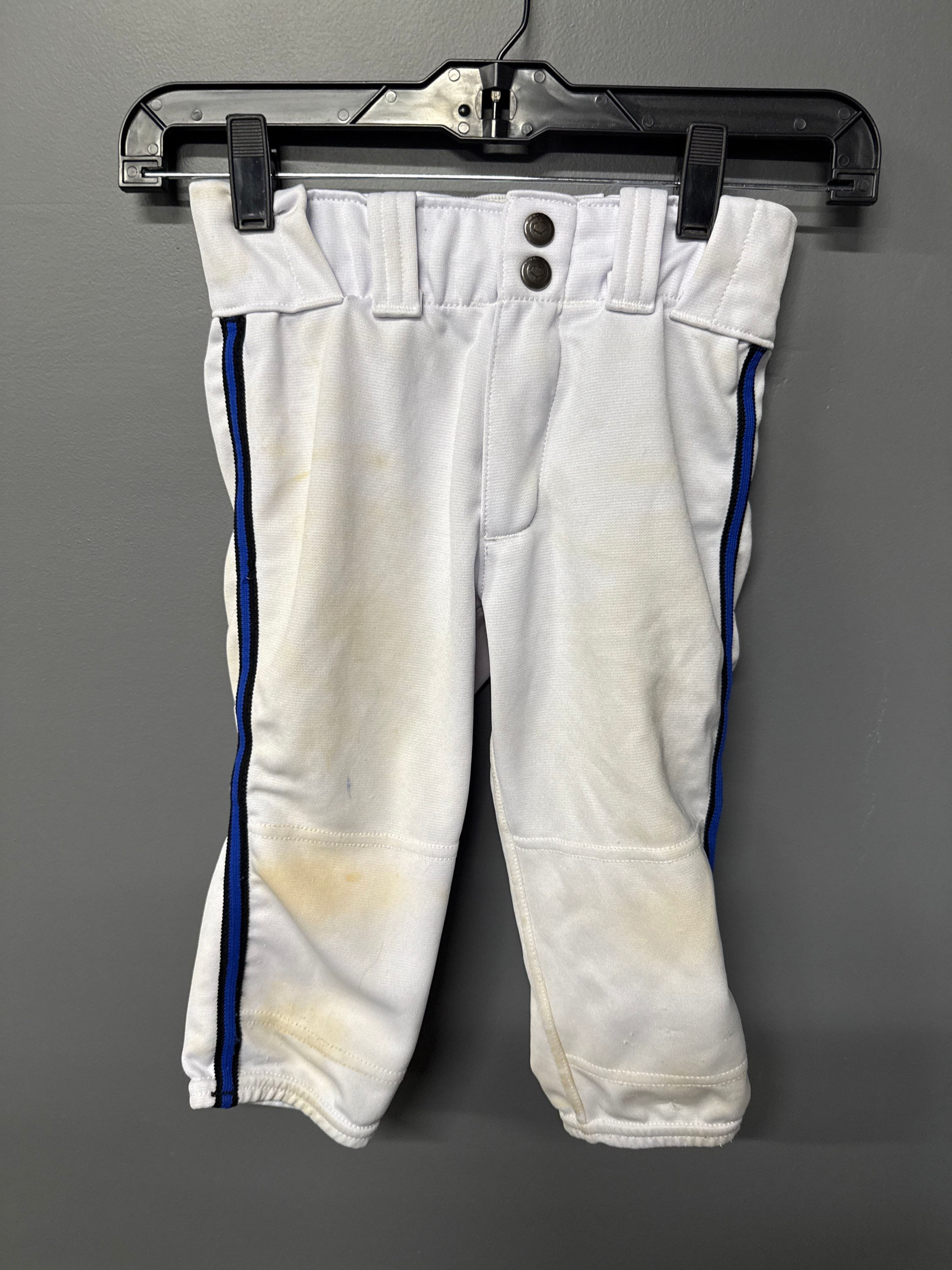 Evoshield White Blue Black Pants (shows some staining)