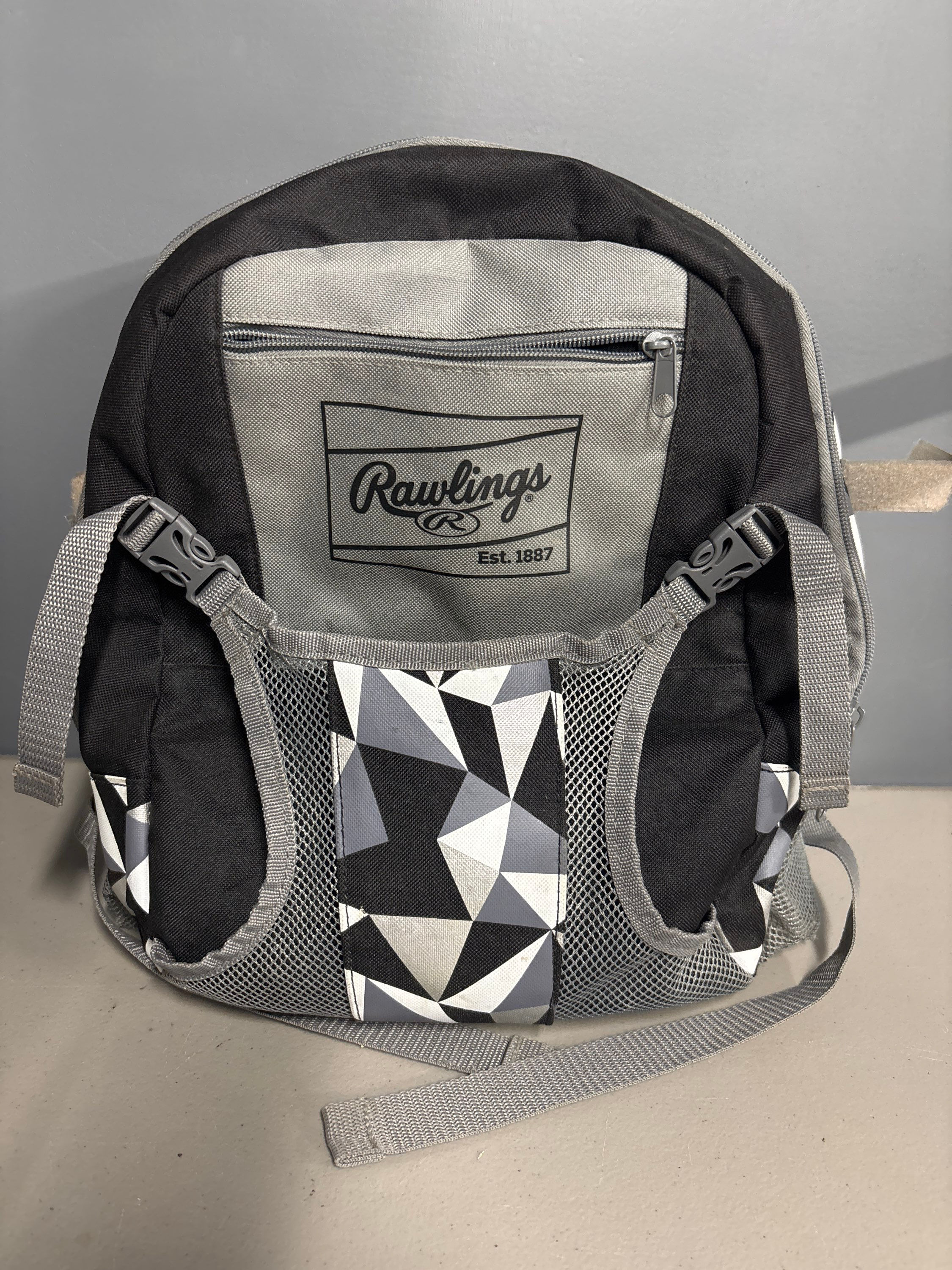 Rawlings Grey/Black Bat Bag