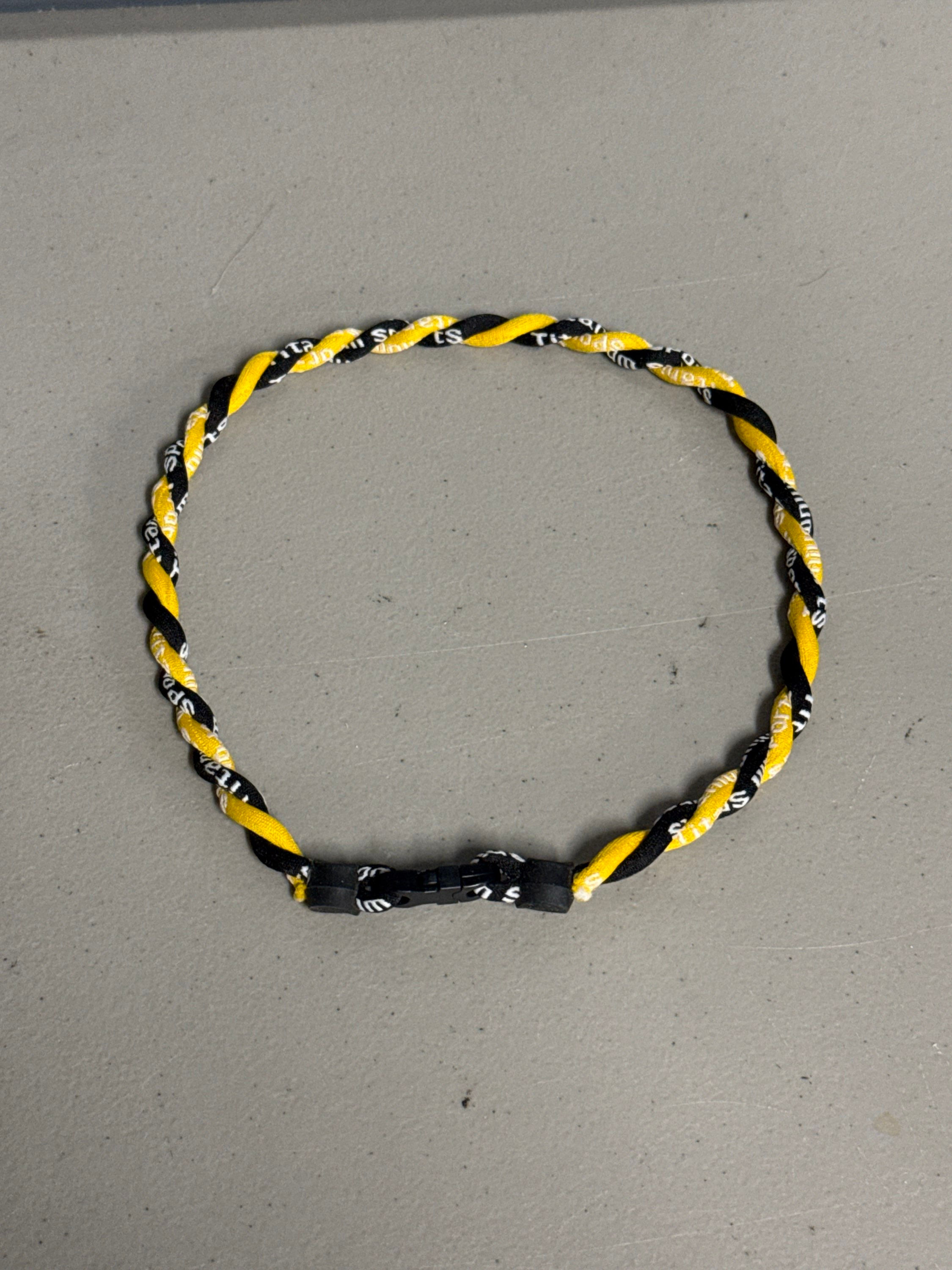 Black Yellow Necklace