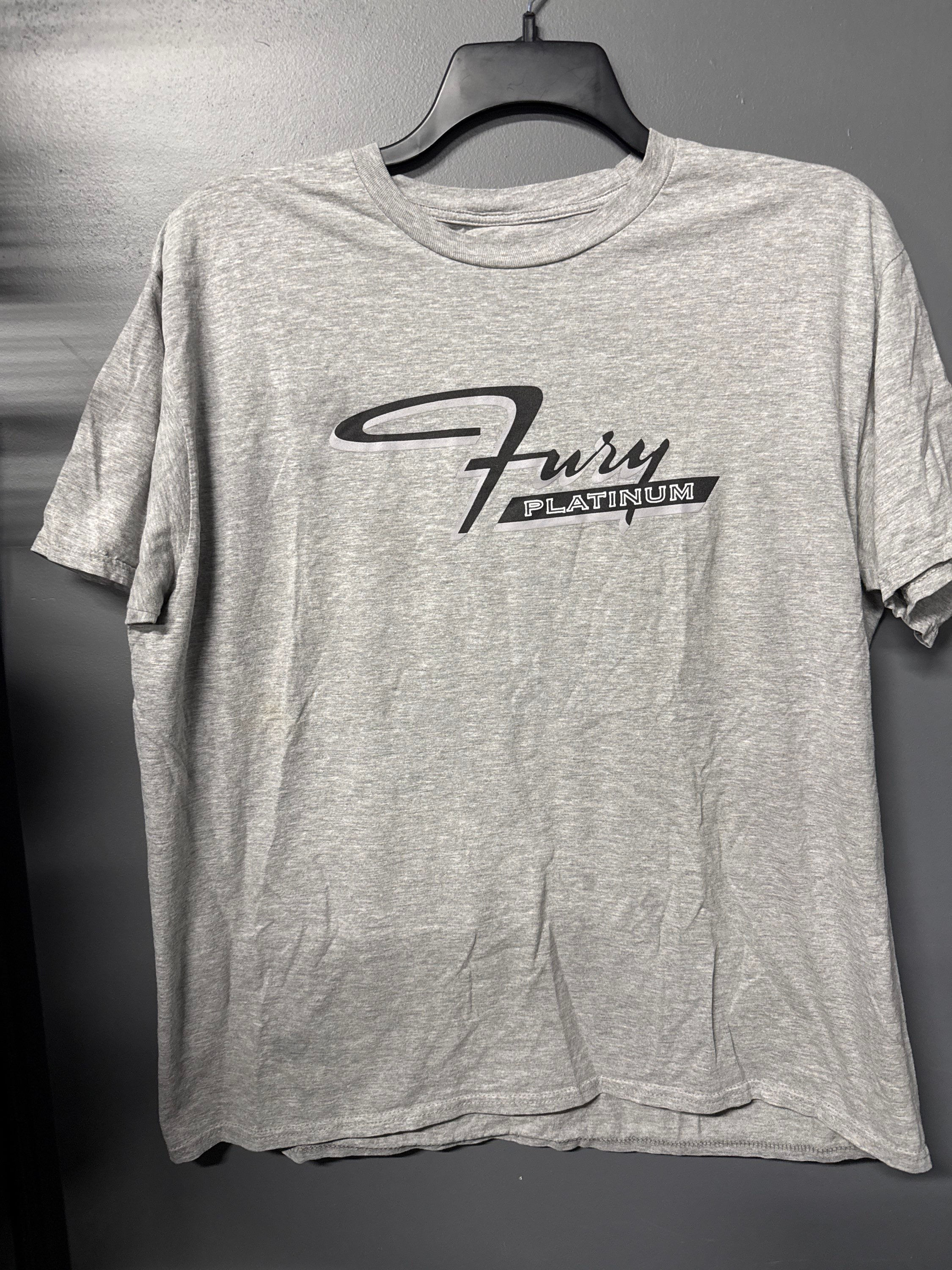 Fury Platinum Grey Short Sleeve Shirt AXL