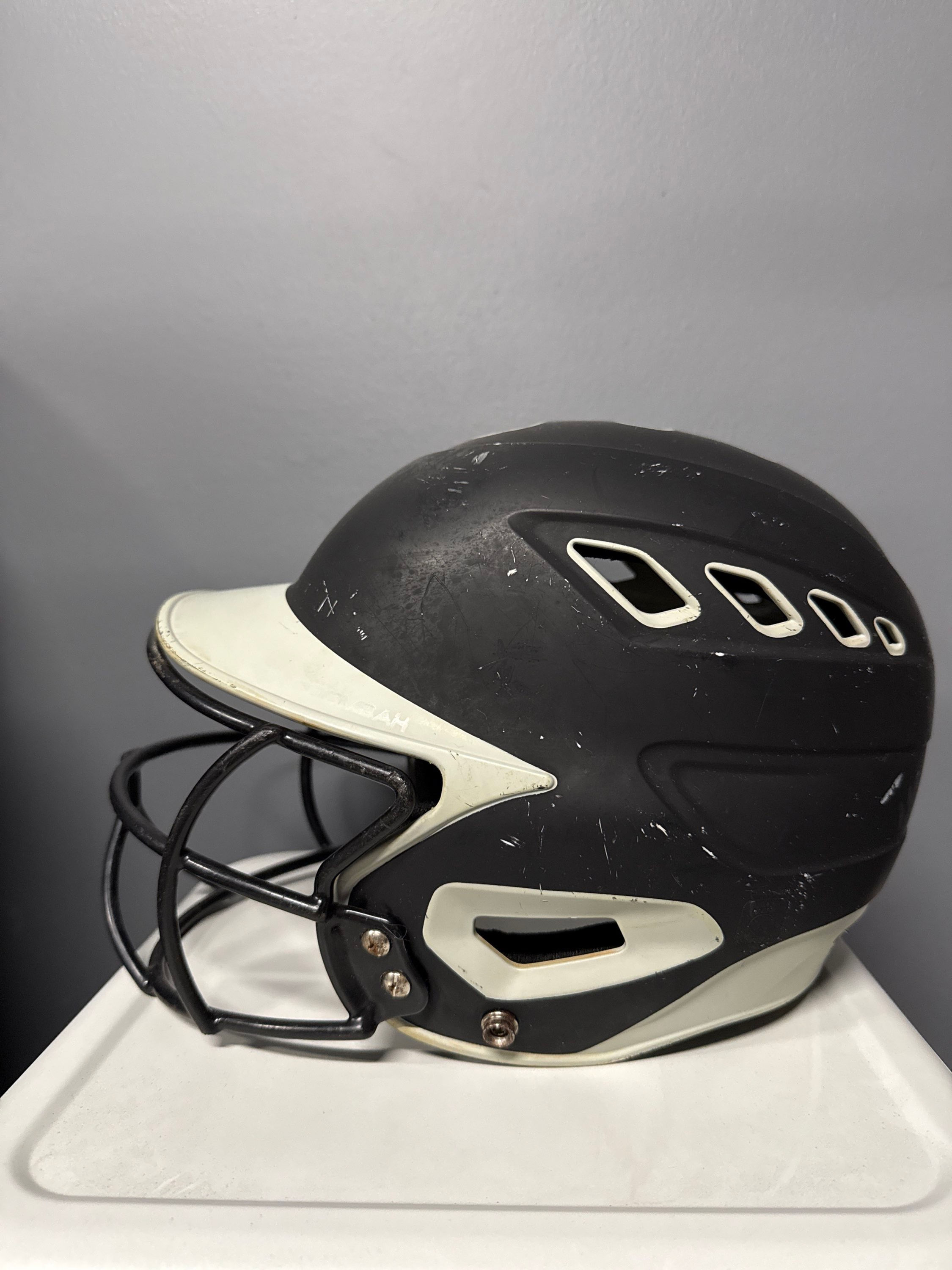 Boombah Black Grey Helmet