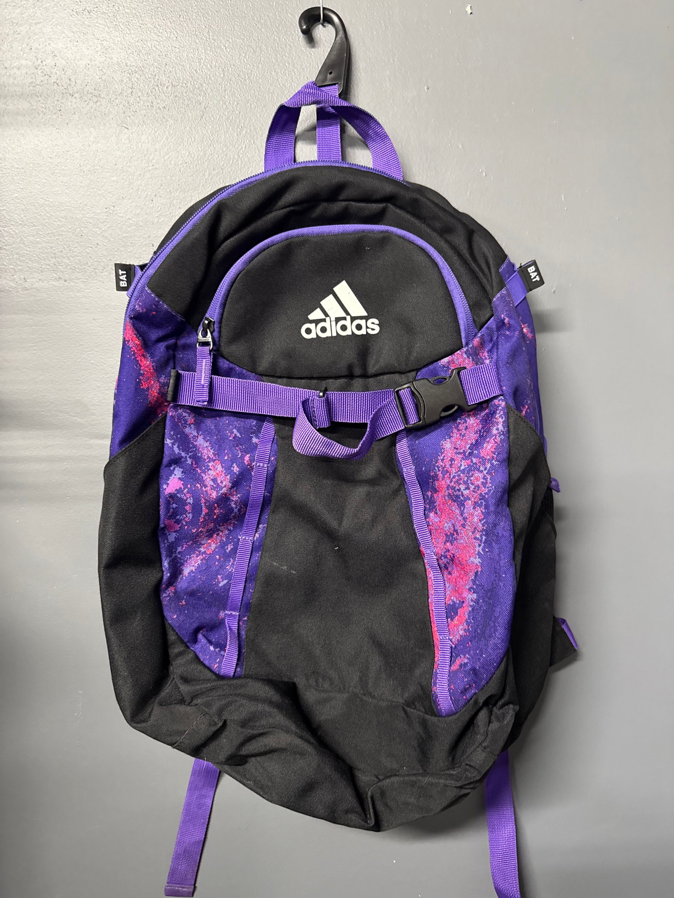 Adidas Purple Players Bat Bag