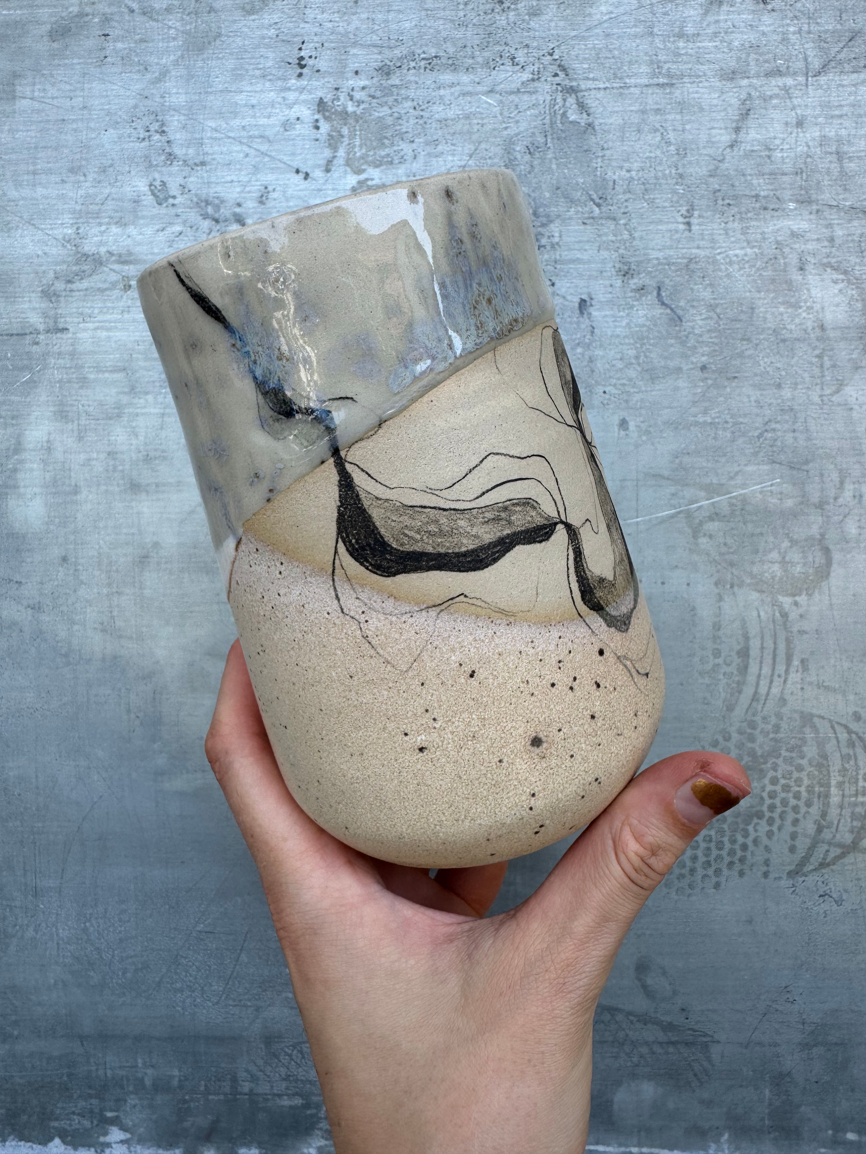 Wilde Weite Beige – Vase