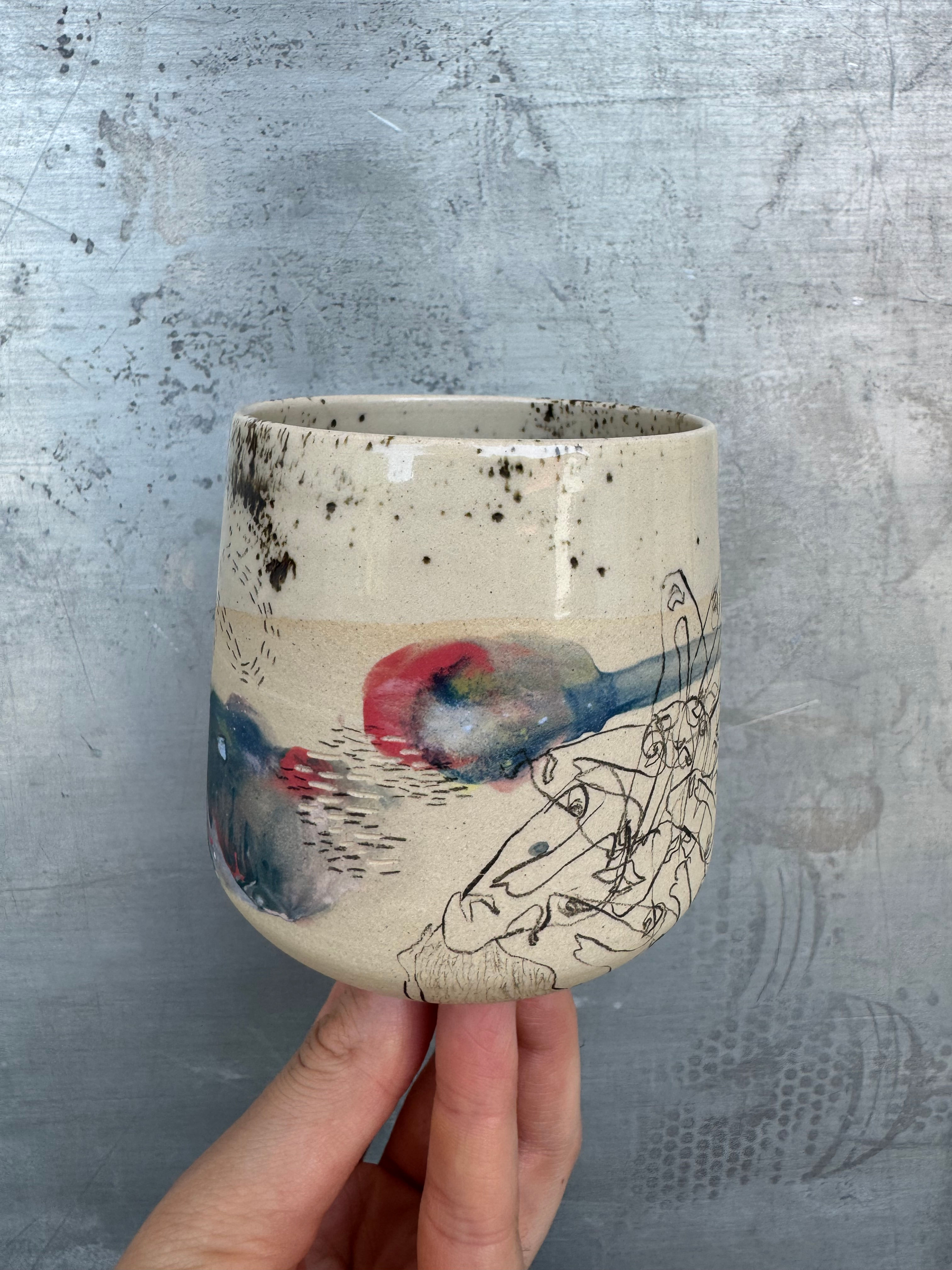 Kopfgewusel  – Becher M