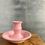 Miniaturbild: Kleinfeines Candy Rosa – Kerzenständer XS
