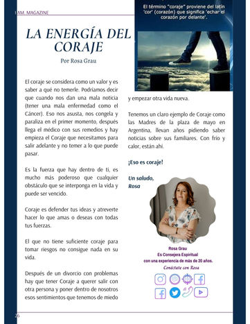 LA ENERGÍA DEL CORAJE