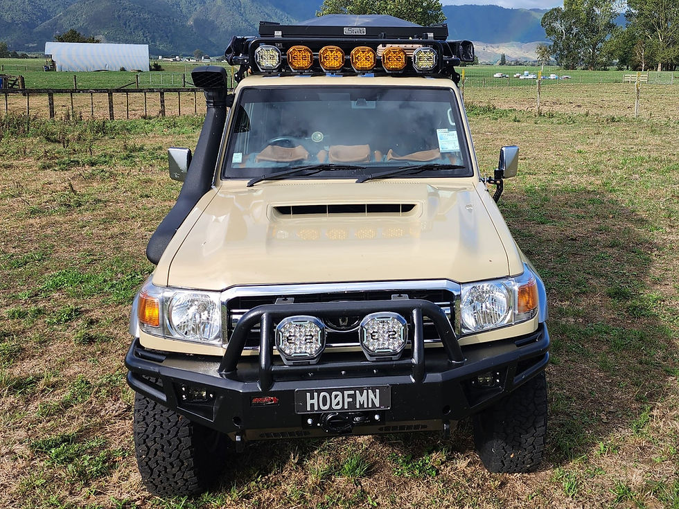 Thumbnail: ONCA Extreme Bull Bar for 76, 78, 79 Series