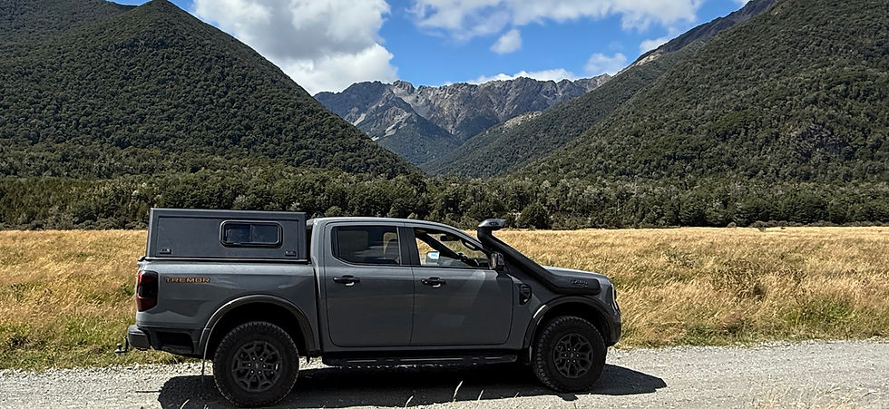 Thumbnail: Bushtech canopy on Ford Ranger