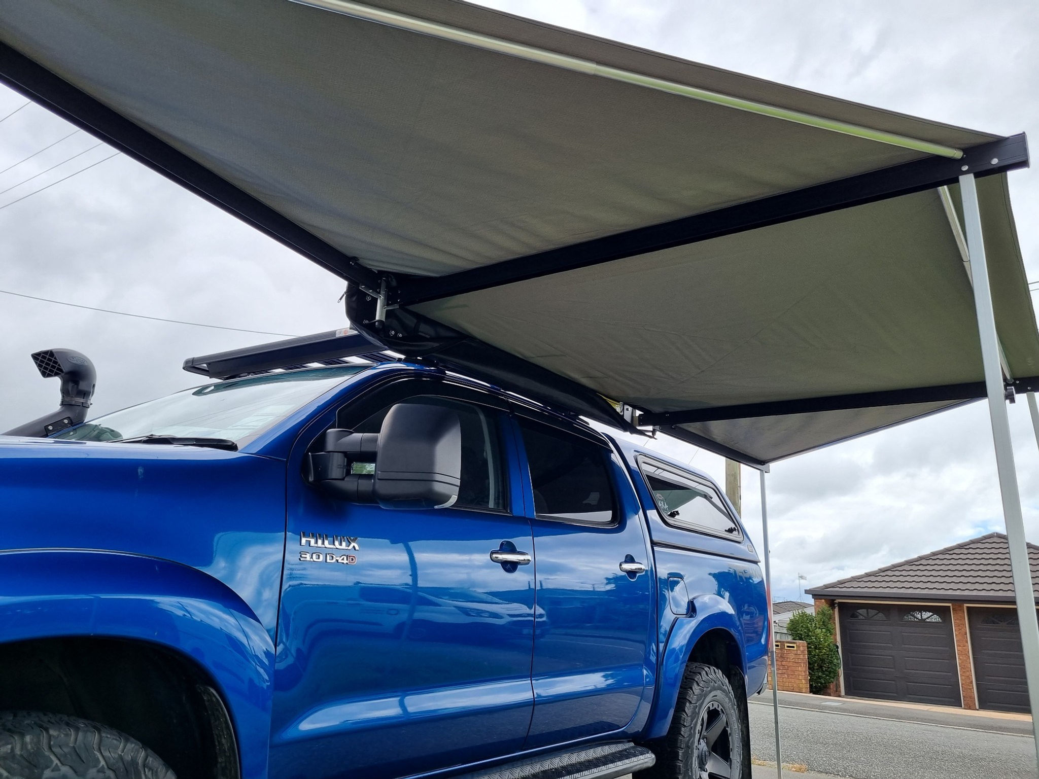 EEZI-AWN DragonFly Mini 180 Awning - Grey Canvas