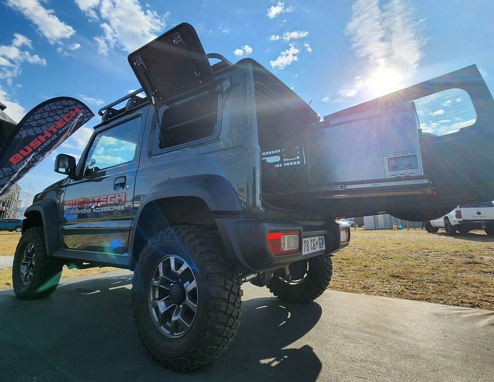 Thumbnail: Bushtech Gullwing Window Replacement for Suzuki Jimny incl Cupboard