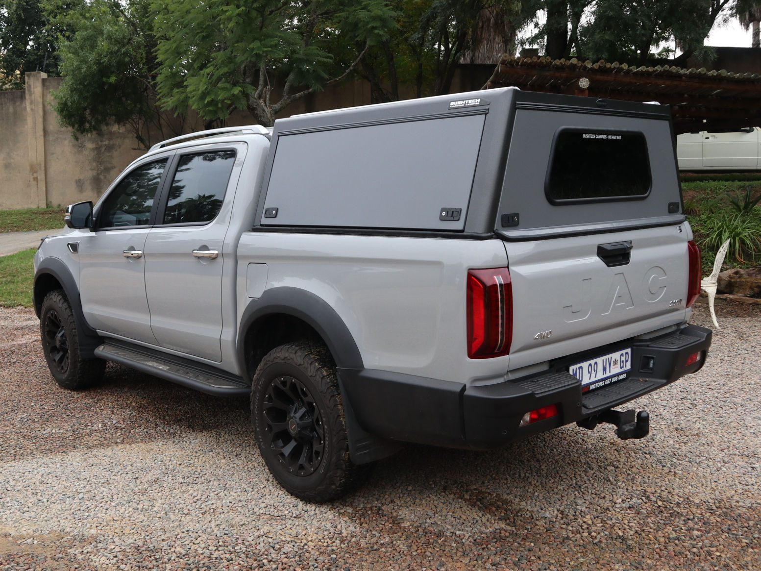 Bushtech Aluminium Canopy to fit JAC T9 Ute