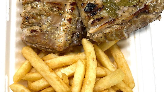 2-Belly Fish Steak (Grilled or Fried)