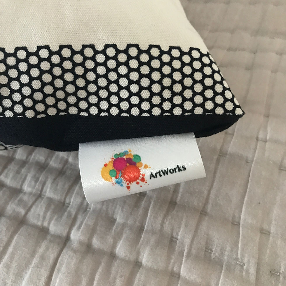 Thumbnail: Scandinavian print cushion