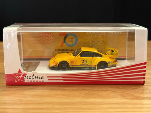 Fuelme - 1:64 Rauh-Welt Begriff Cinderella Yellow FM64002-RWB993