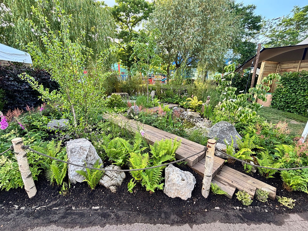 BBC Gardeners’ World Live Silver Merit show garden