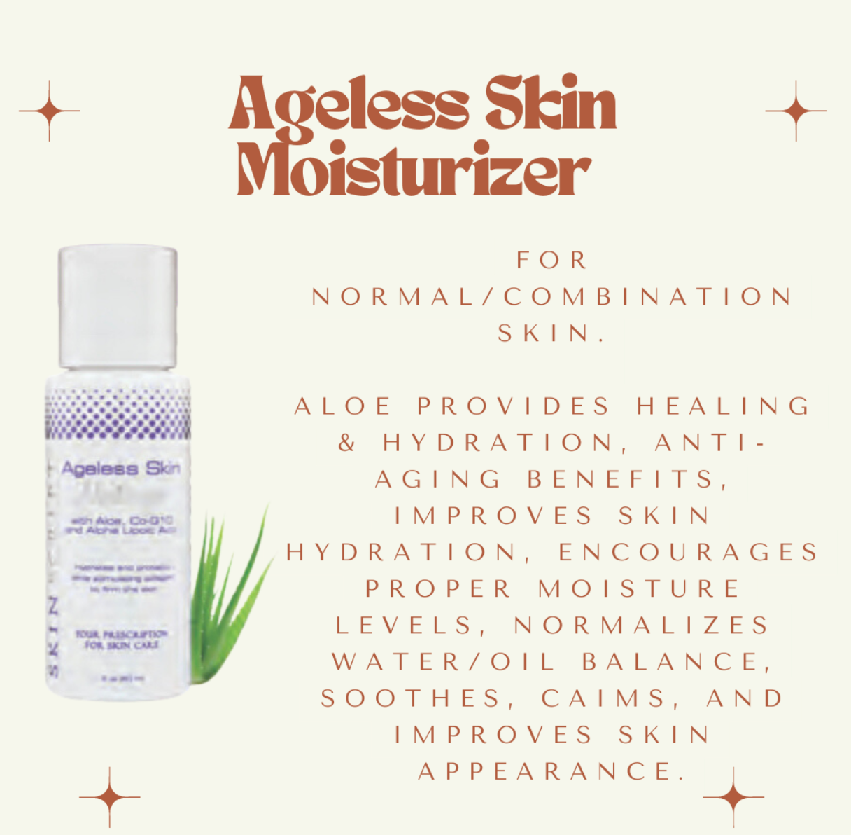Ageless Skin Moisturizer