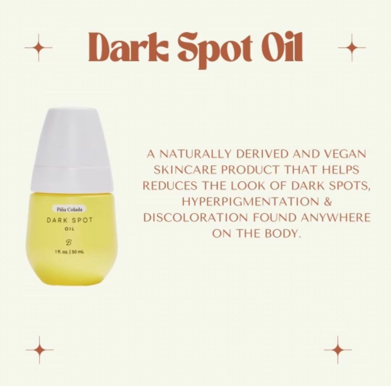 Dark Spot Oil