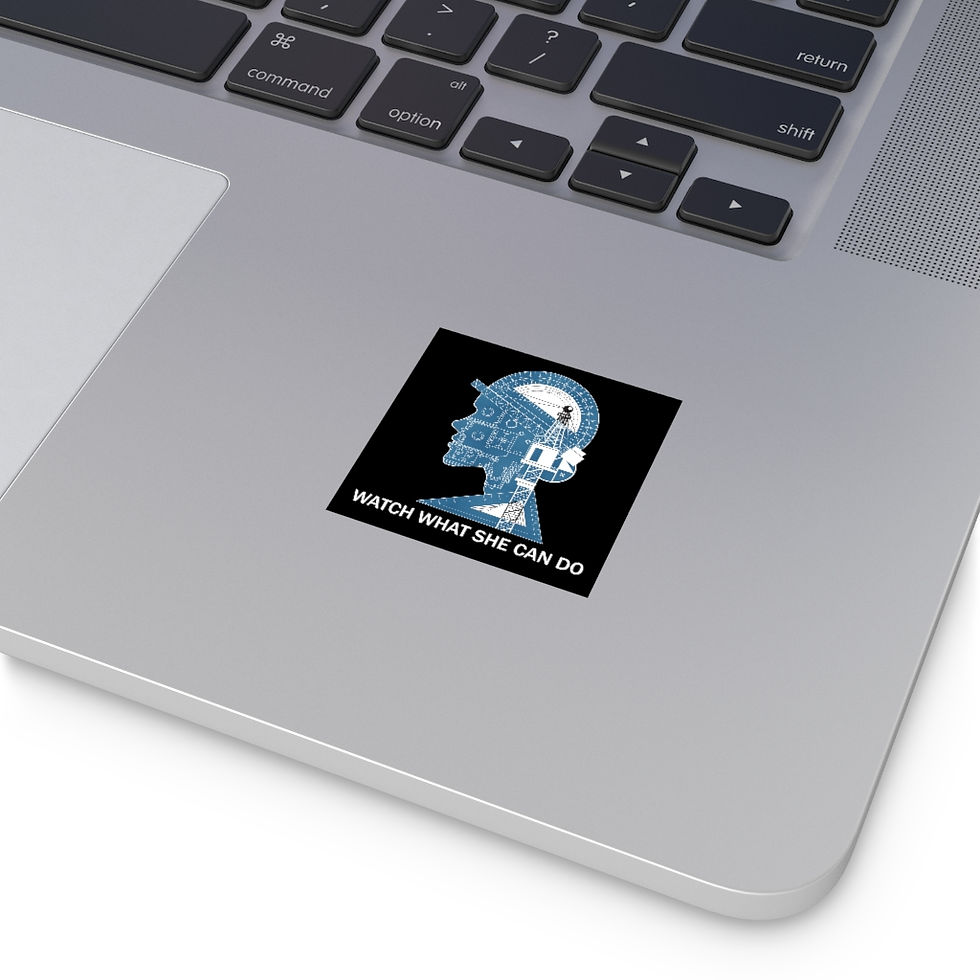 Thumbnail: WWSCD Square Vinyl Stickers