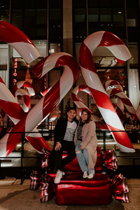 a couple at one of the best places for proposing in new york city