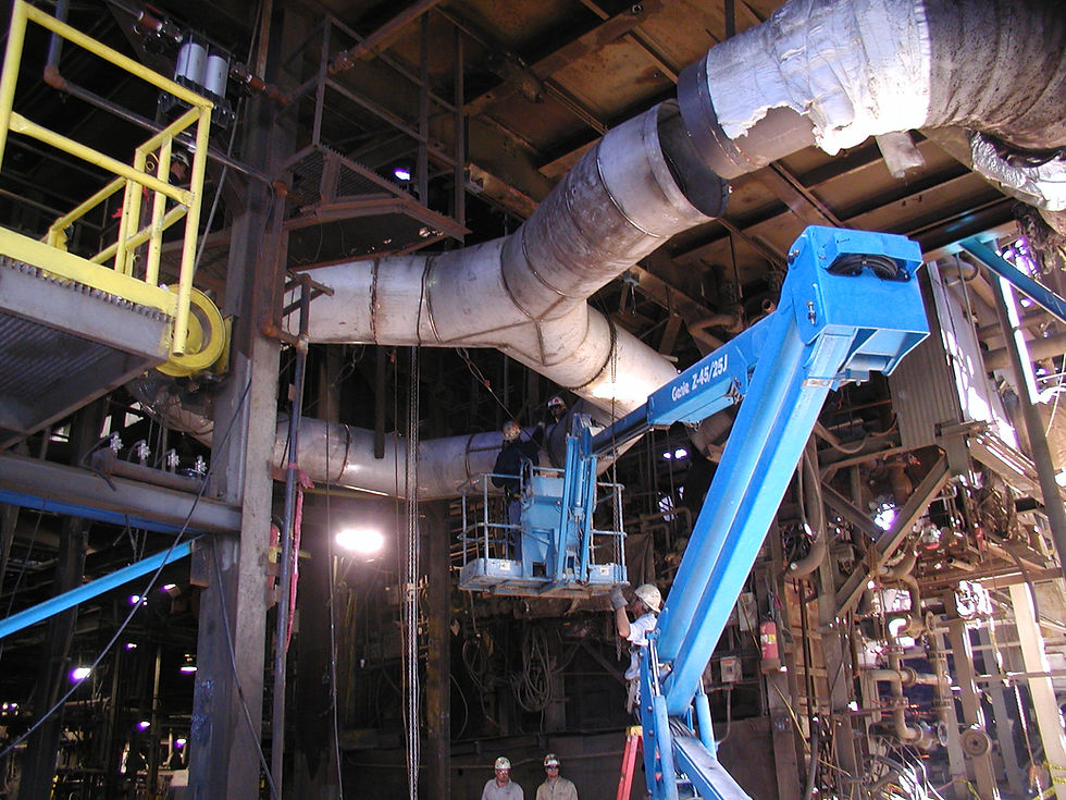 CUPOLA INSTALLATION 1