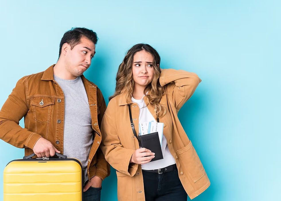 couple going on their honeymoon