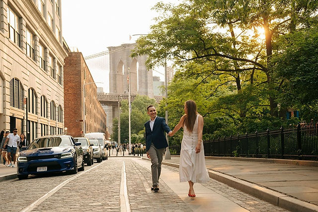 DUMBO Brooklyn Bridge photo spot on Plymouth Street