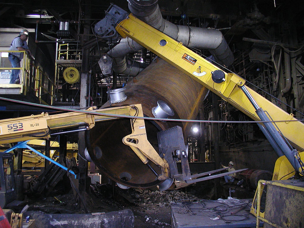 CUPOLA INSTALLATION 2