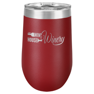 Thumbnail: Dr Suess I Will Drink Wine 16 oz Polar Camel Stemless Wine