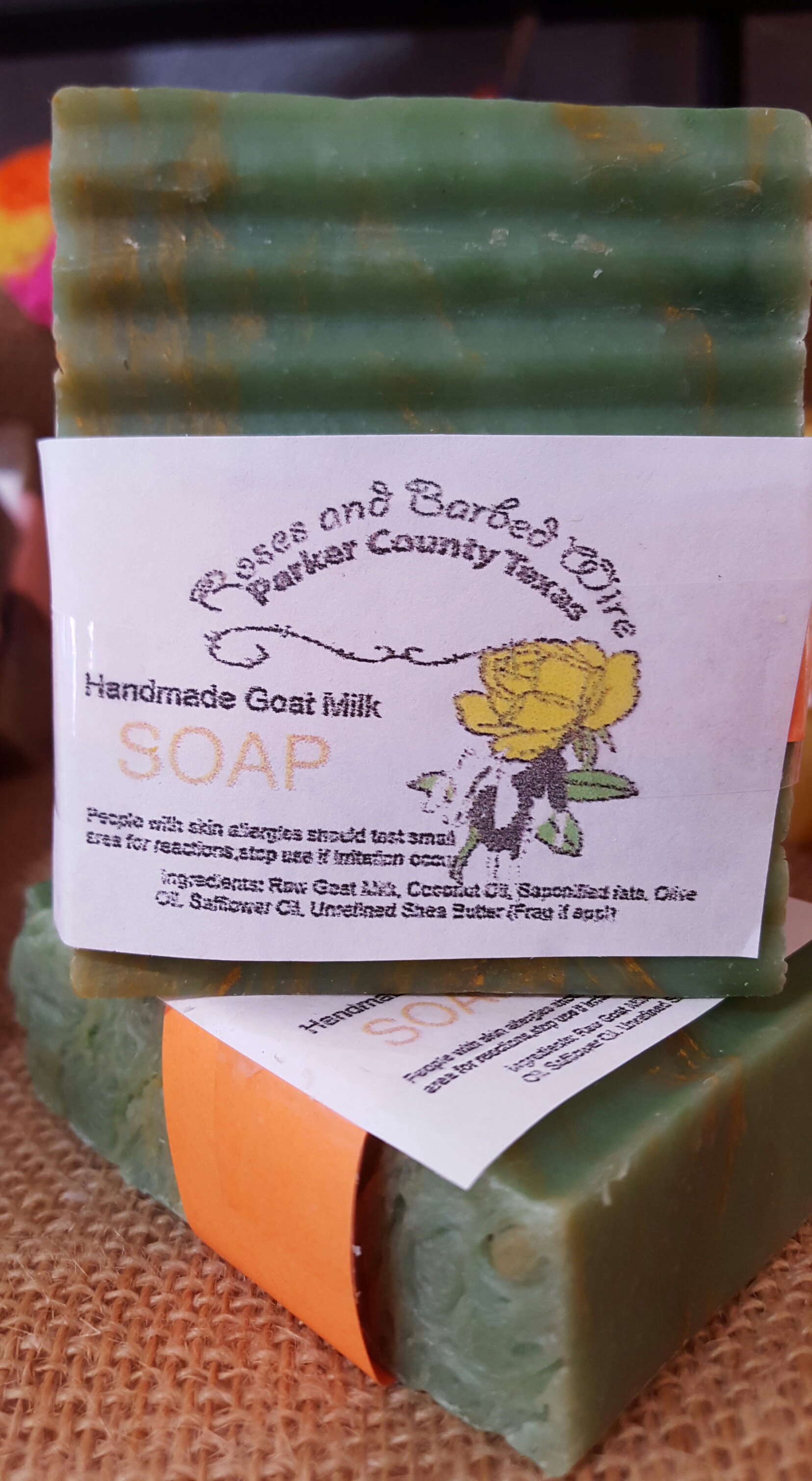 Goat Milk Soap- Field of Clover