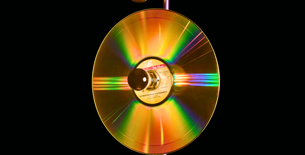 Aplique à trois LASER DISQUE