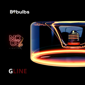 Ampoule BeBulbs - Ghost line  Transparent G12